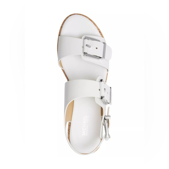 Michael Kors Colby Cork Platform Sandals Size 9 - Picture 3 of 8